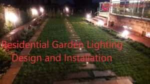 Residential Garden Lighting Design and Installation