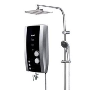 Alpha S‑200EP Instant Shower with Pump & Rain Shower