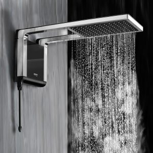 Lorenzetti Acqua Storm Black/Chrome Showerhead in Kenya