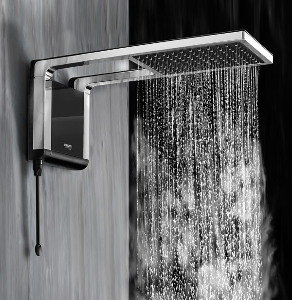 Lorenzetti Acqua Storm Black/Chrome Showerhead in Kenya